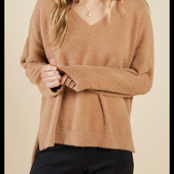 NWT Sadie & Sage slice of heaven high low sweater - Picture 3 of 12